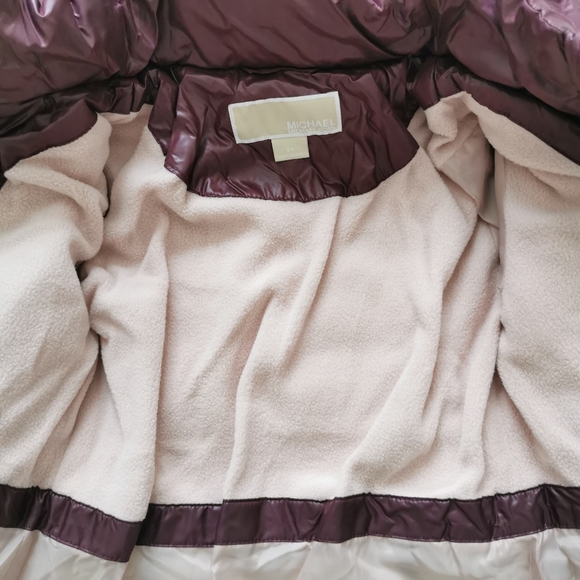 Sold 🌺Michael KorsToddler Girls Walker Length Puffer Jacket 5/6t - Picture 10 of 14